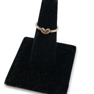 R2819 Retired Silpada Heart Ring Size 6